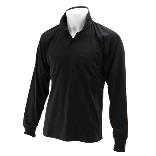 長袖ポロシャツ 1枚 SK11 紳士衣料 M ブラック | ホームセンター通販は