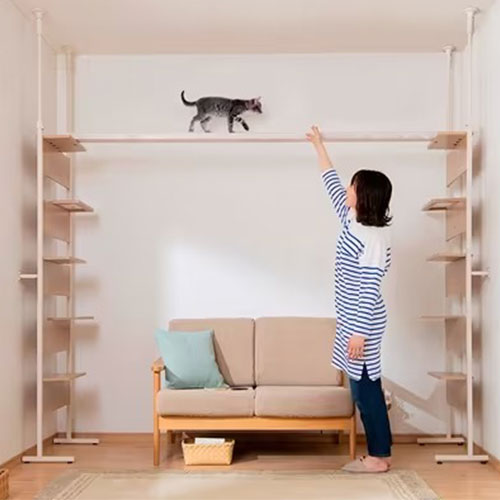 キャットステップ CATS-68 アイリスオーヤマ 猫用室内用品 ライト