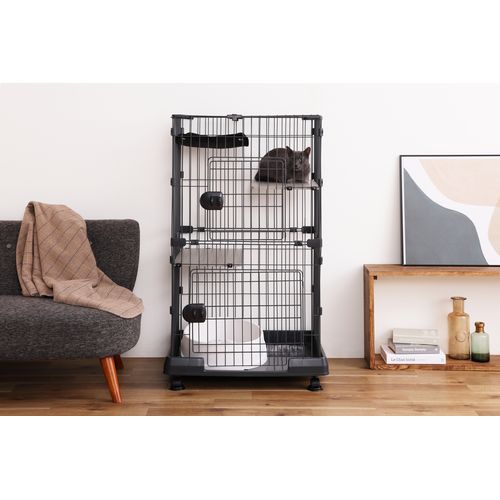 ミニキャットケージ ハンモック付き PMCC-115H アイリスオーヤマ 猫用