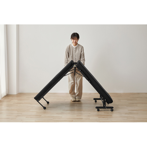 折りたたみベッド ブラック OTB-TRR アイリスオーヤマ 折りたたみ