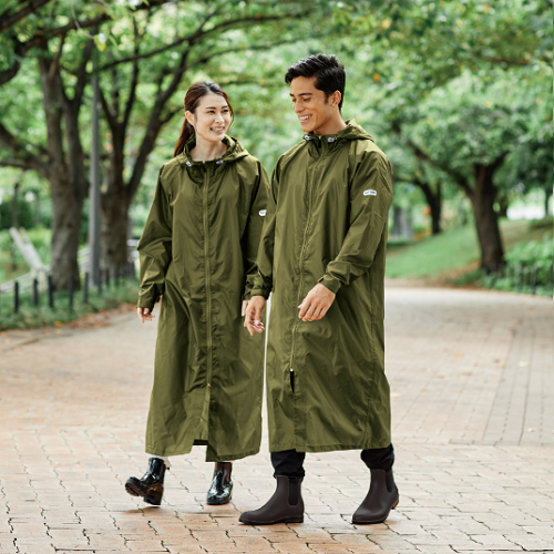 レインコート【はっ水・シンプル・男女兼用・雨具・レイングッズ