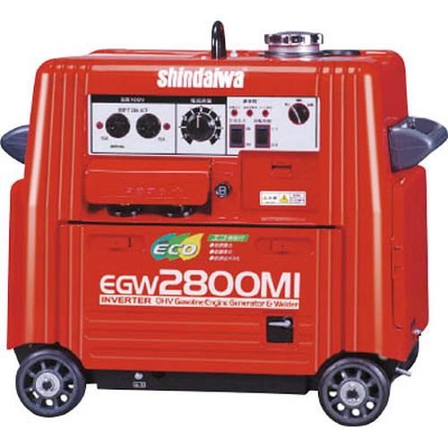 エンジン溶接機・兼発電機 135A EGW2800MI 新ダイワ 溶接機