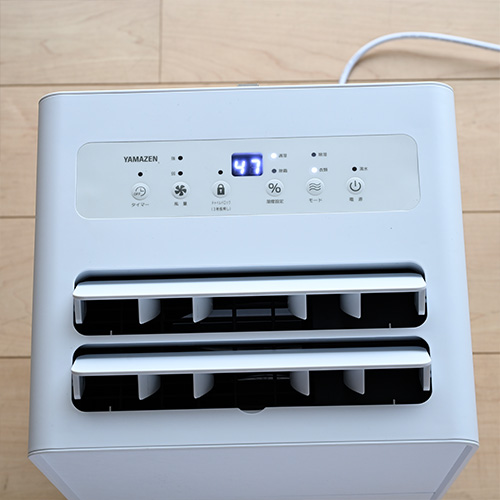 山善 コンプレッサー除湿機 YDC-H60(MW) YAMAZEN 除湿機 マット