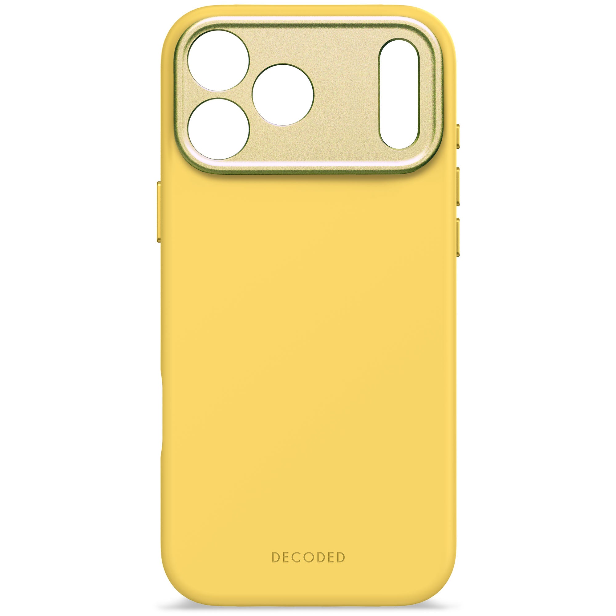 AntiMicrobial Silicone Case iPhone 17 Pro Max - Yuma Yellow