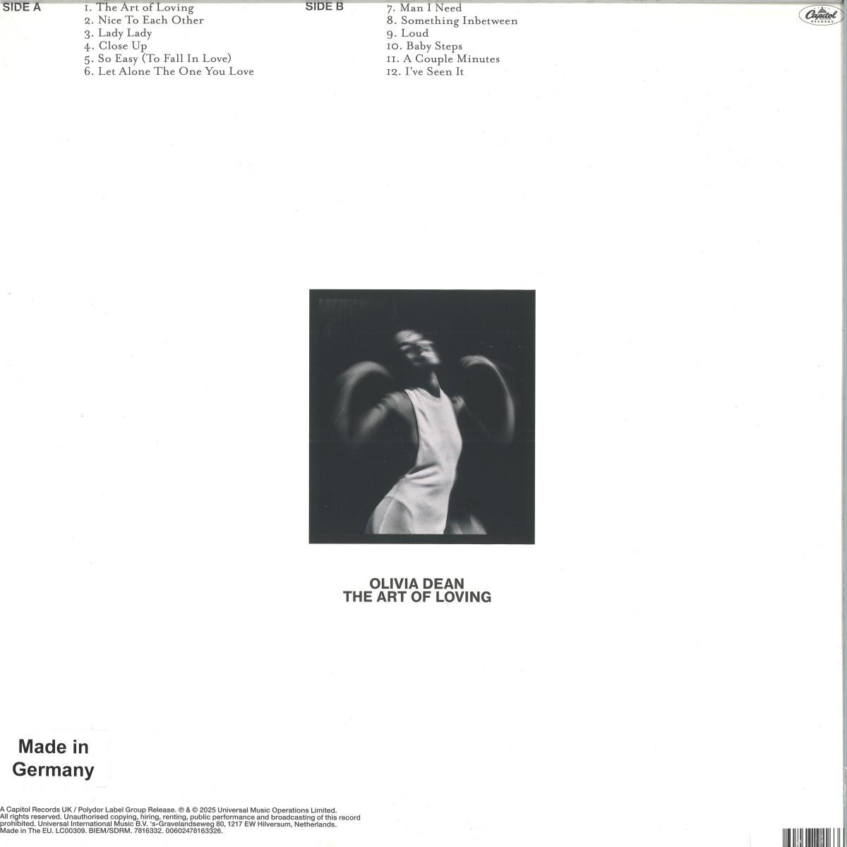 Olivia Dean - The Art of Loving LP / Capitol Records 7816332 - Vinyl