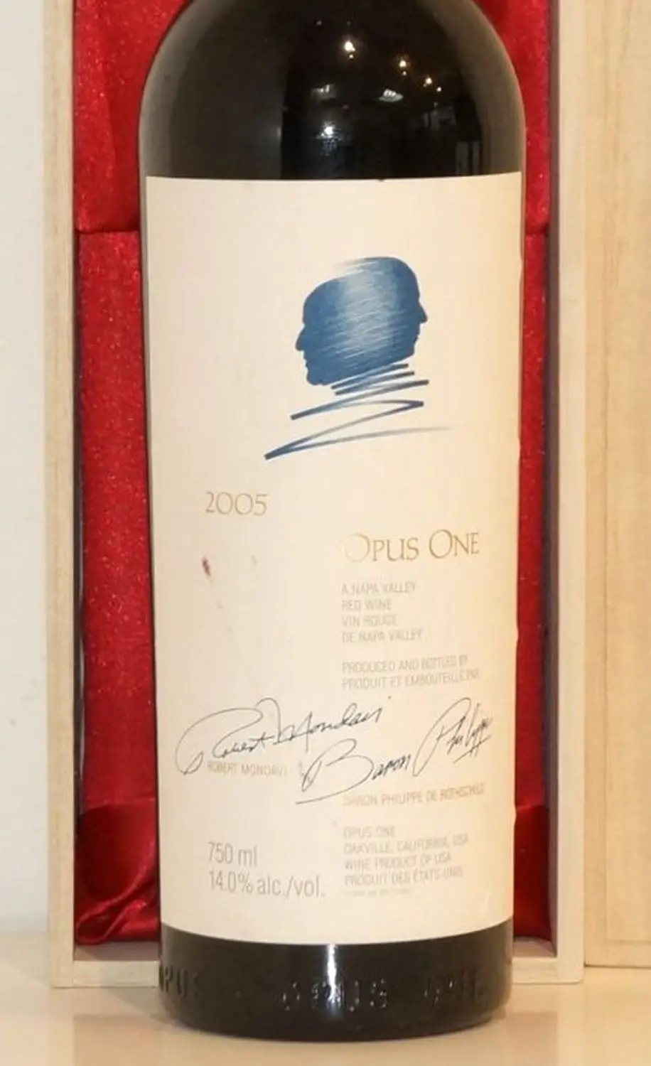 2005年 オーパス・ワン（画像でラベルの状況をご確認ください