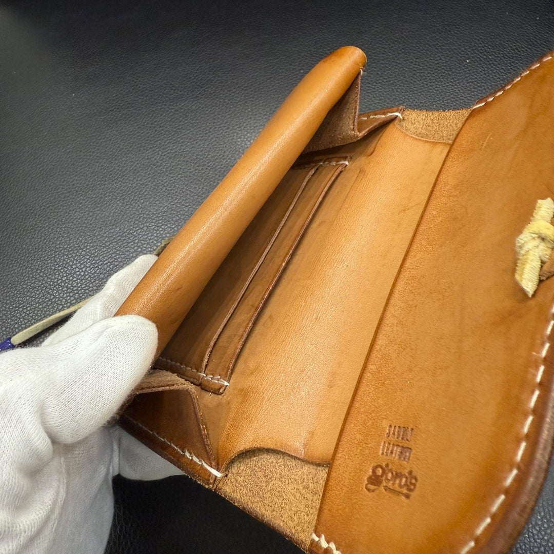 ゴローズ goro's [OLD][超希少]カスタム中財布(サドル) ※廃盤モデル