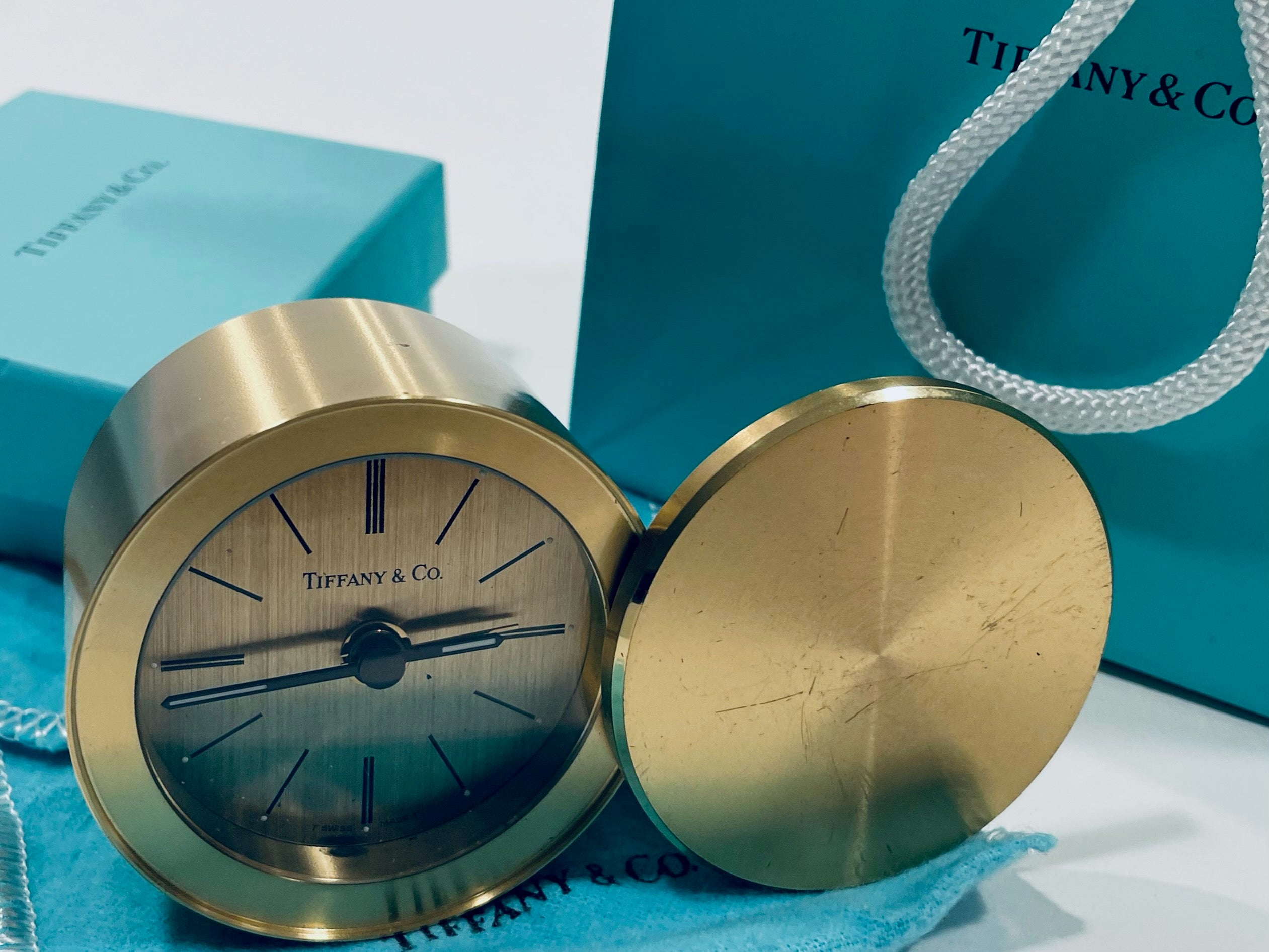 Tiffany Co Swiss Made Quartz Desk Clock – Designer Unique Finds