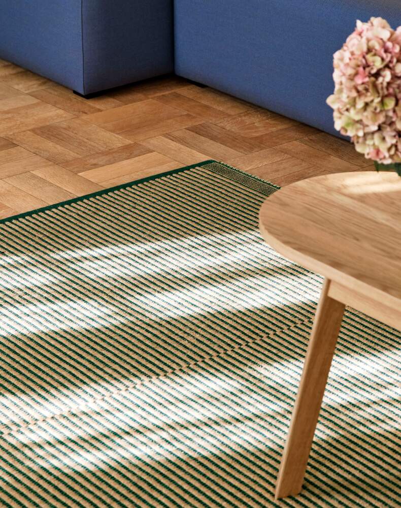 Tapis Rug 80x200, black & green | DesignVille