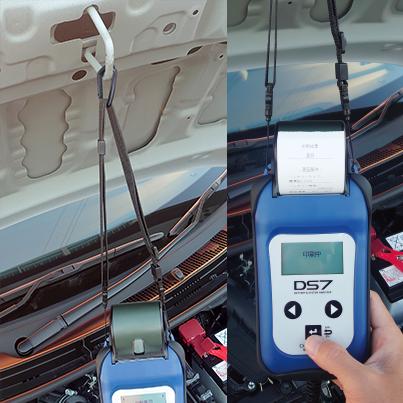 バッテリーテスター＆システムアナライザーDS7 ver2.0 プリンター搭載