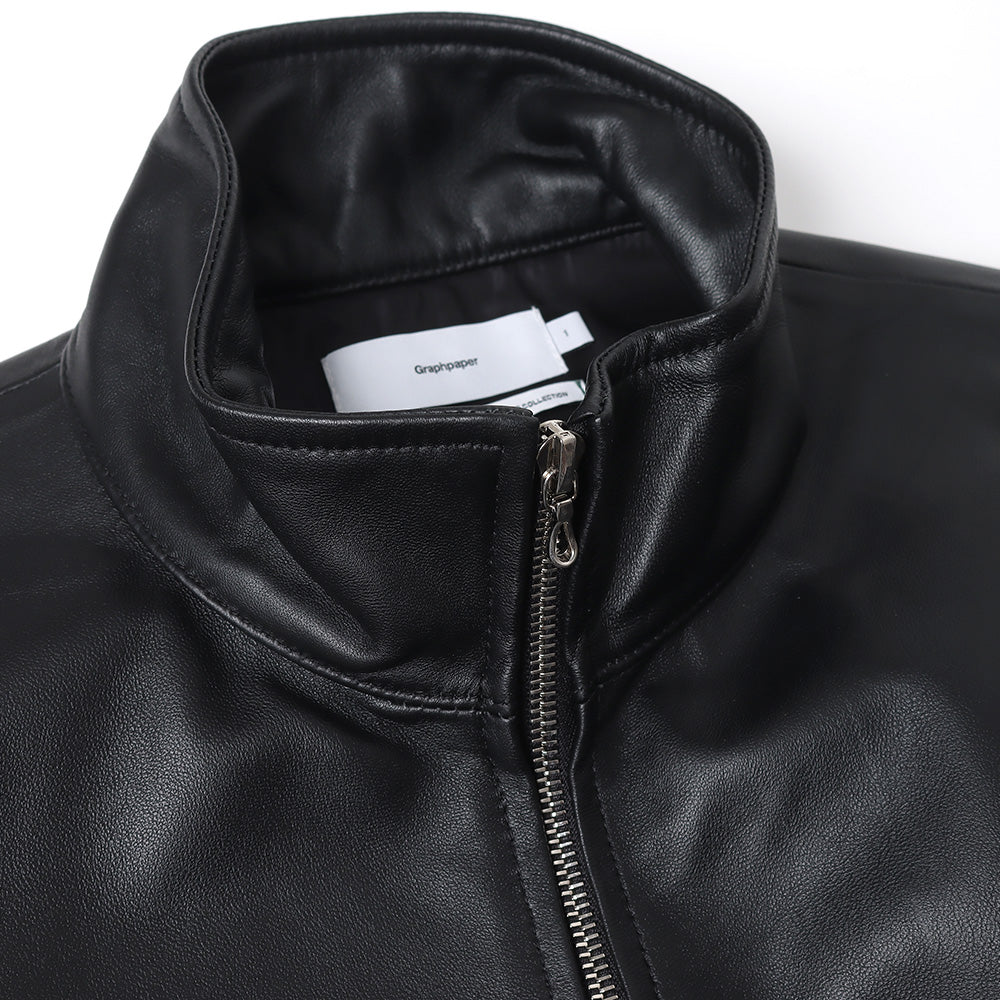 Graphpaper) Sheep Leather Track Blousoun (GM233-30049