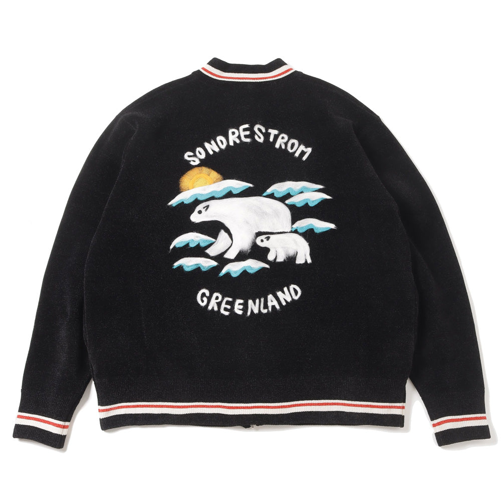 DAIRIKU(ダイリク)Needle Punch Rversible Ska Knit (24AW K-2