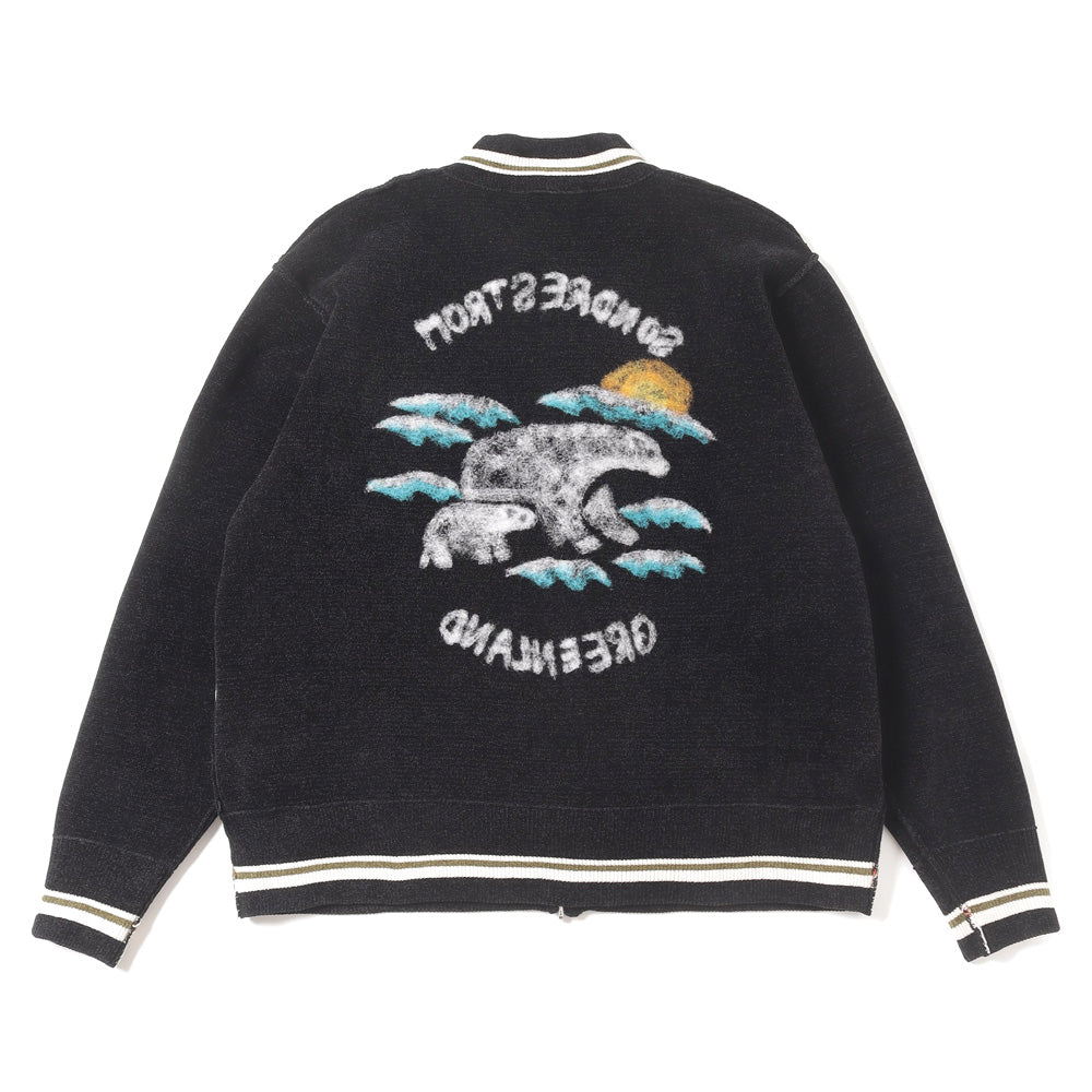 DAIRIKU Needle Punch Reversible Ska Knit (24AW K-2) | DAIRIKU