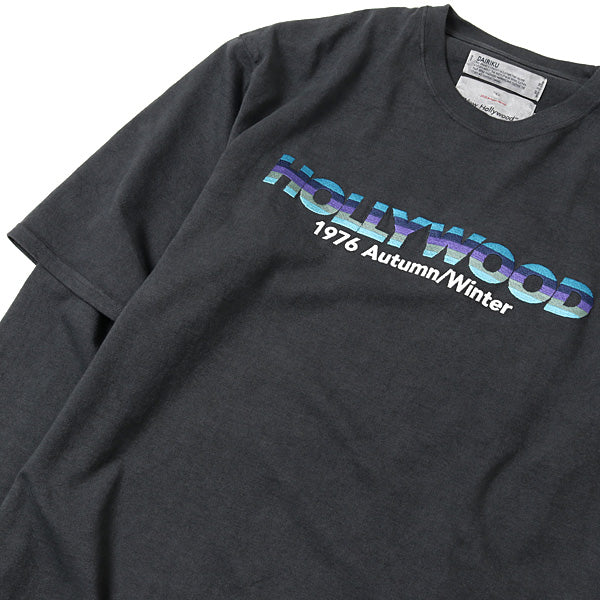 HOLLYWOOD Layered T-shirt (20AW C-4) | DAIRIKU / カットソー (MEN