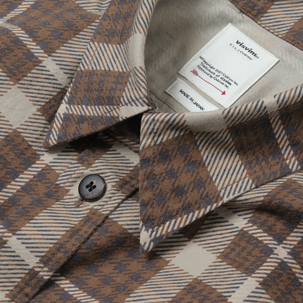 HANDYMAN L/S PT.CHECK (GIZA) (0120205011002) | visvim / シャツ