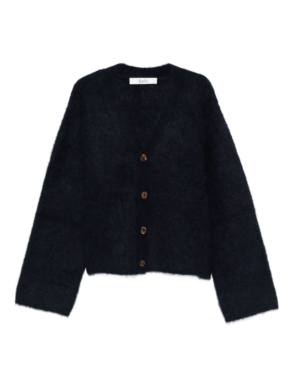 Blue lee alpaca cardigan Sefr - men - SEFR - divincenzoboutique.com