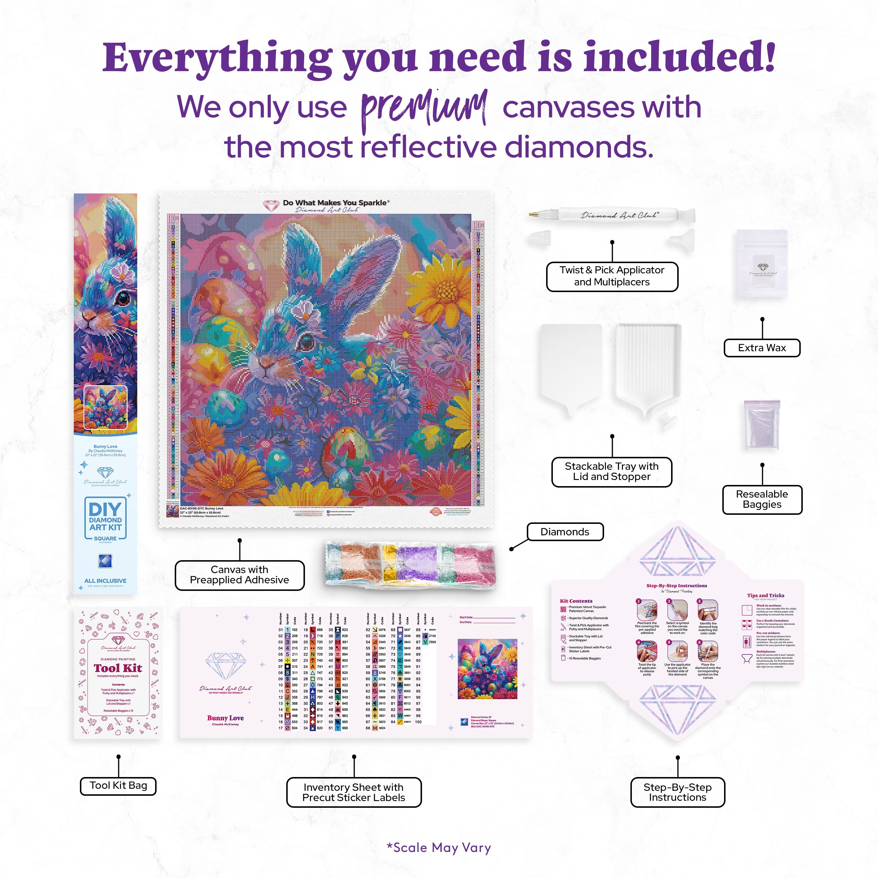 Bunny Love – Diamond Art Club