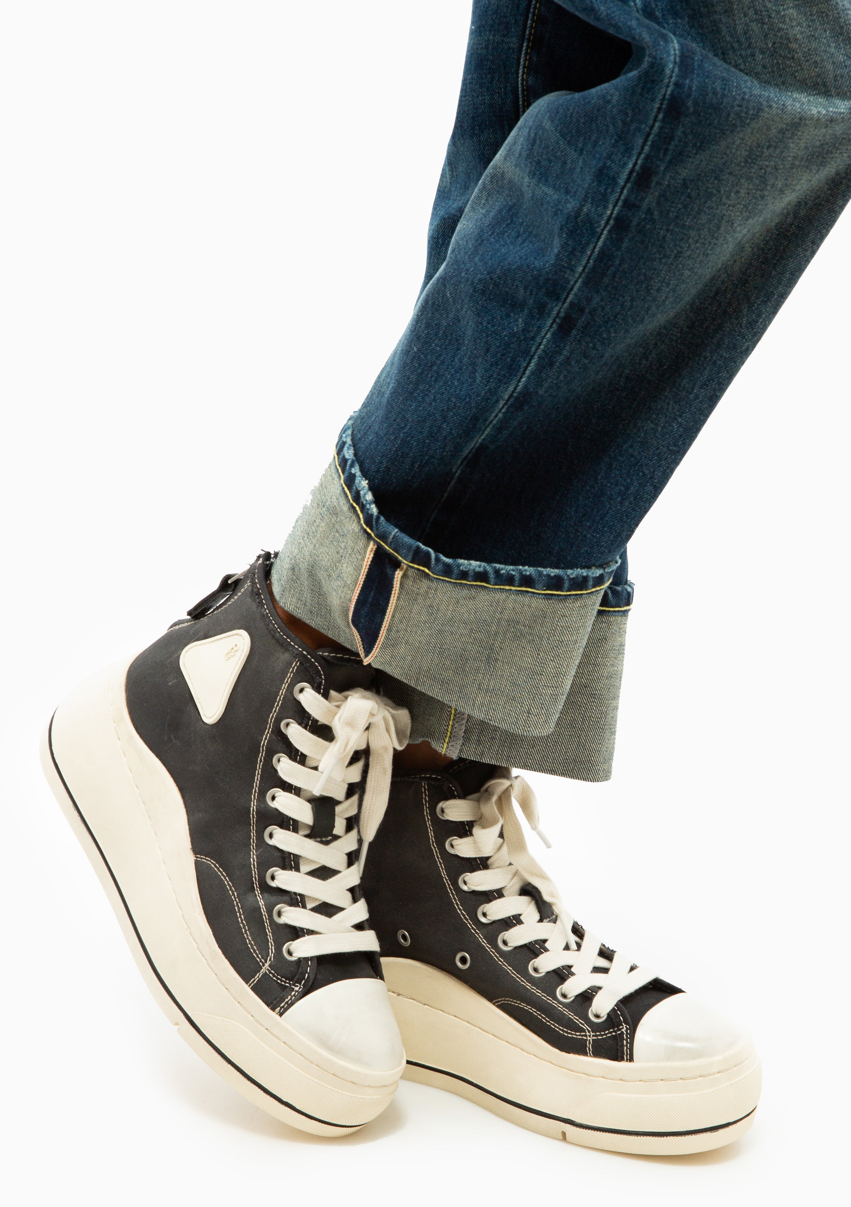 R13 | Kurt High Top Sneaker | Black