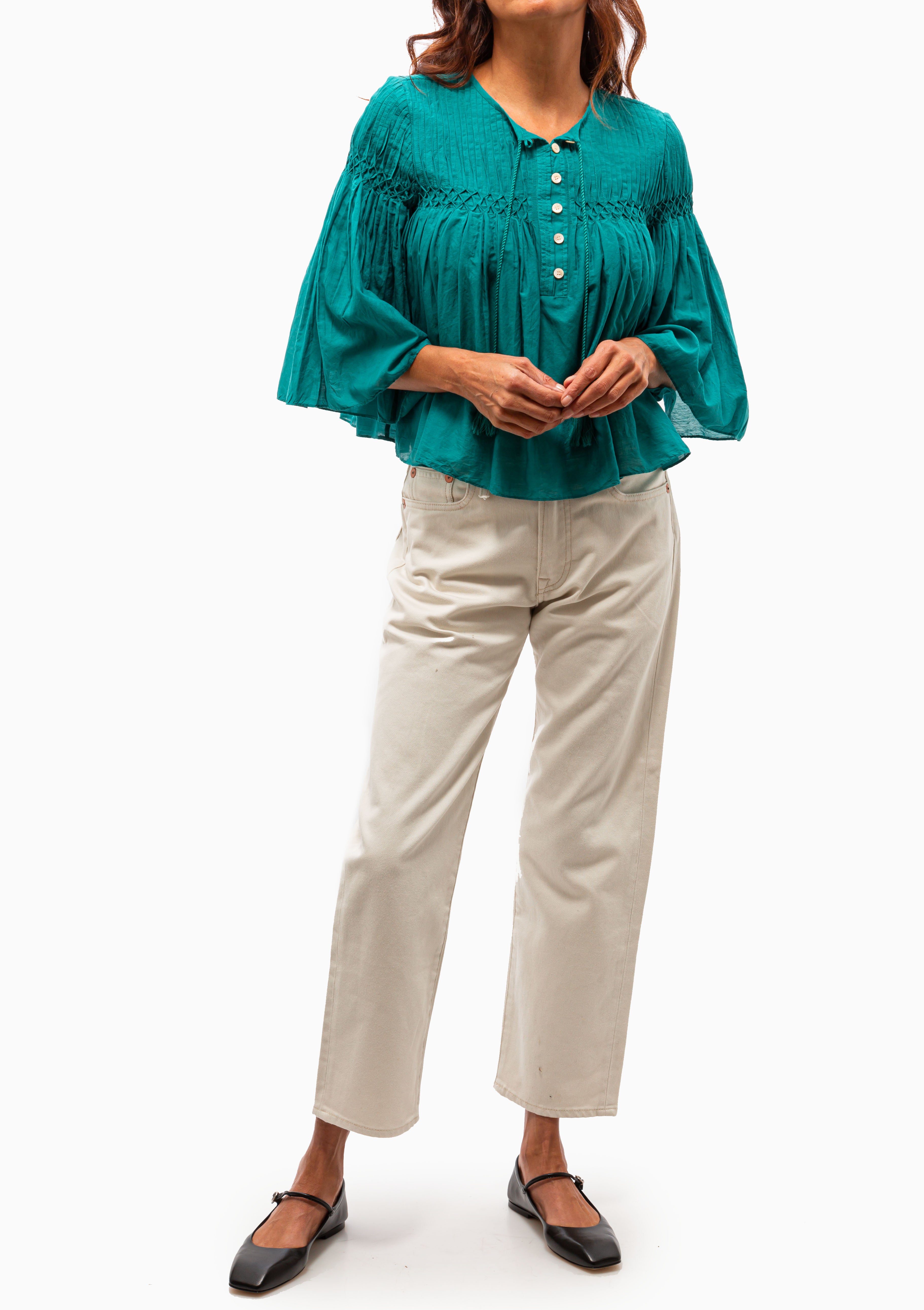 Isabel Marant Étoile | Axeliana Top | Emerald