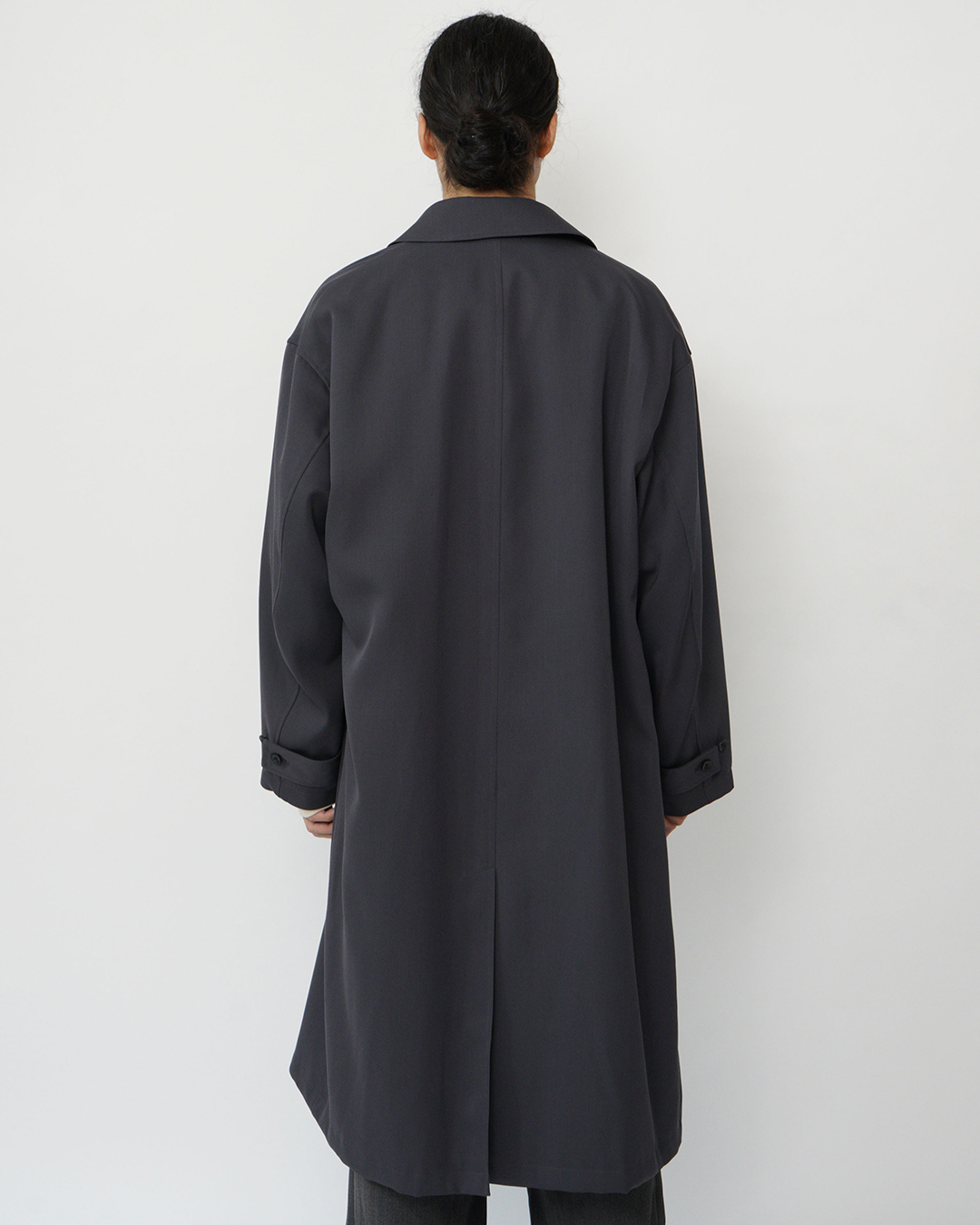 Scale Off Wool Balmacaan Coat / C.GRAY | Graphpaper (MEN)(グラフ