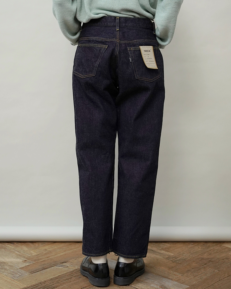 WIDE TAPERED DENIM(9-14W) | YAECA (WOMEN)(ヤエカ) | BOTTOMS(パンツ