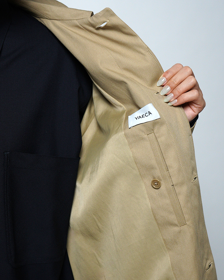 YAECAのステンカラーコート | YAECA(ヤエカ)特集 | Dice&Dice