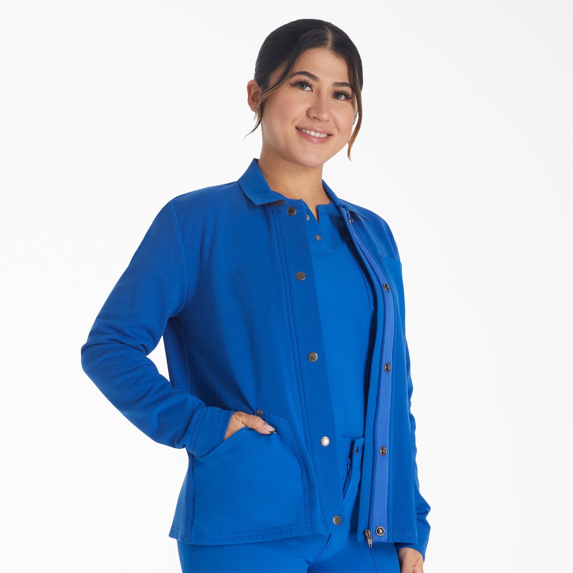 Women's EDS NXT Zip Front Scrub Jacket | Dickies US