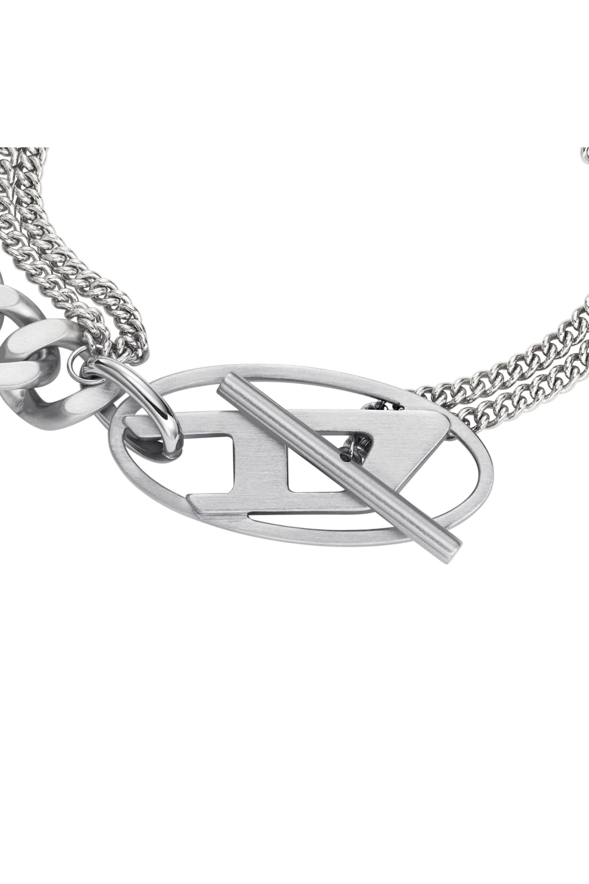 DX1550040 JEWEL ブレスレット｜シルバー｜ウィメンズ｜DIESEL