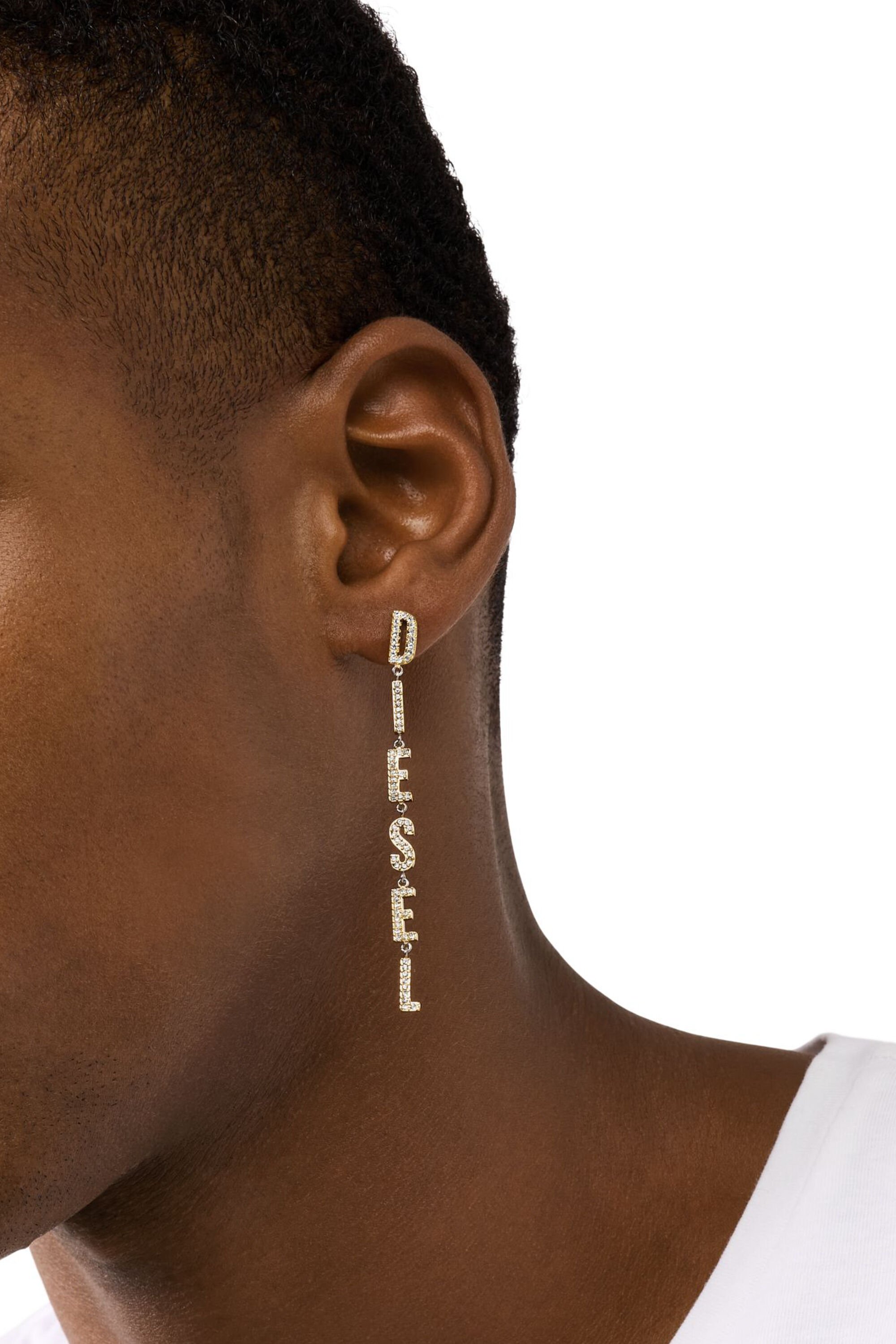 DX1546931 JEWEL ピアス（片耳用）｜シルバー｜ウィメンズ｜DIESEL