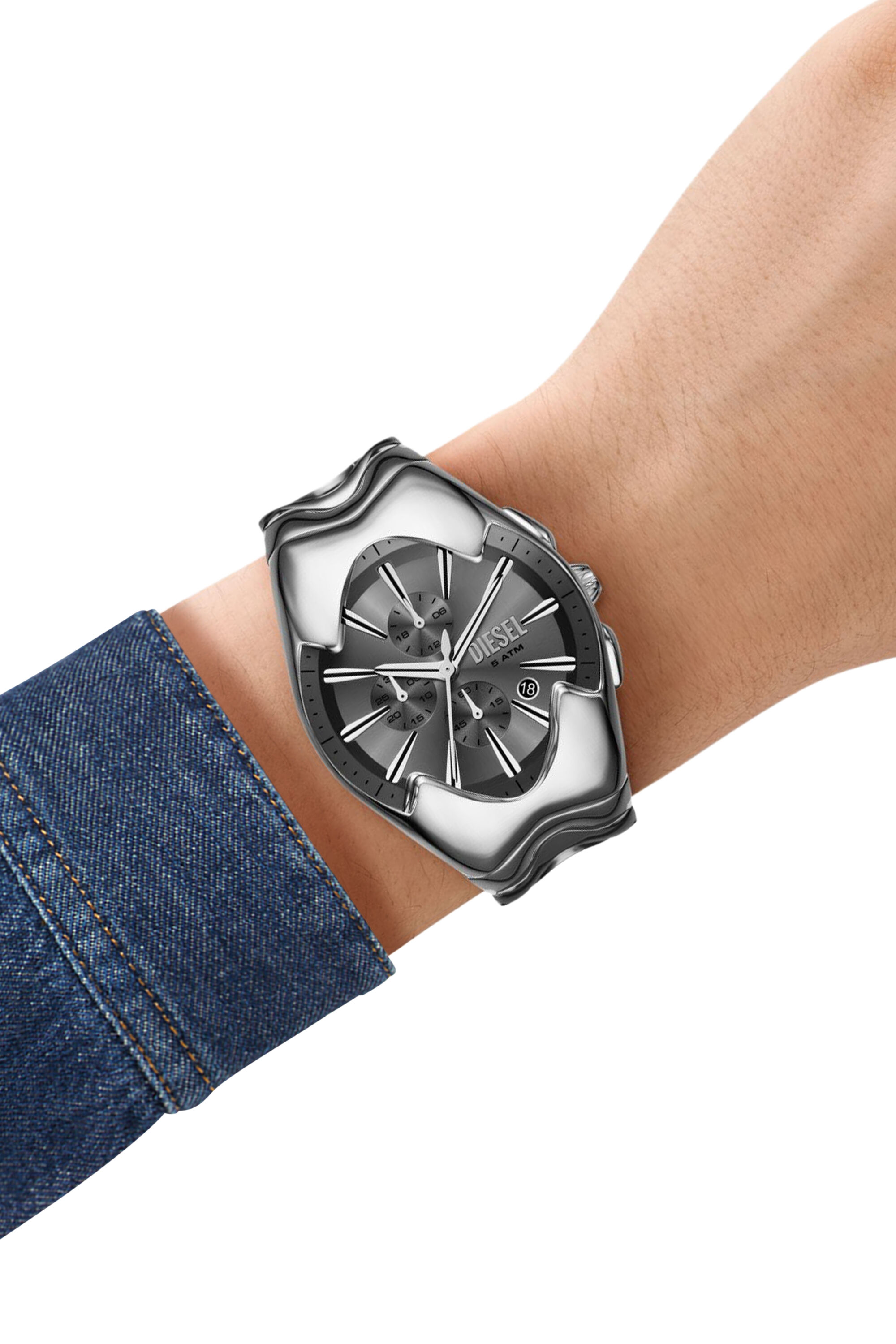 DZ4683 Mercurial stainless steel watch｜シルバー｜メンズ｜DIESEL