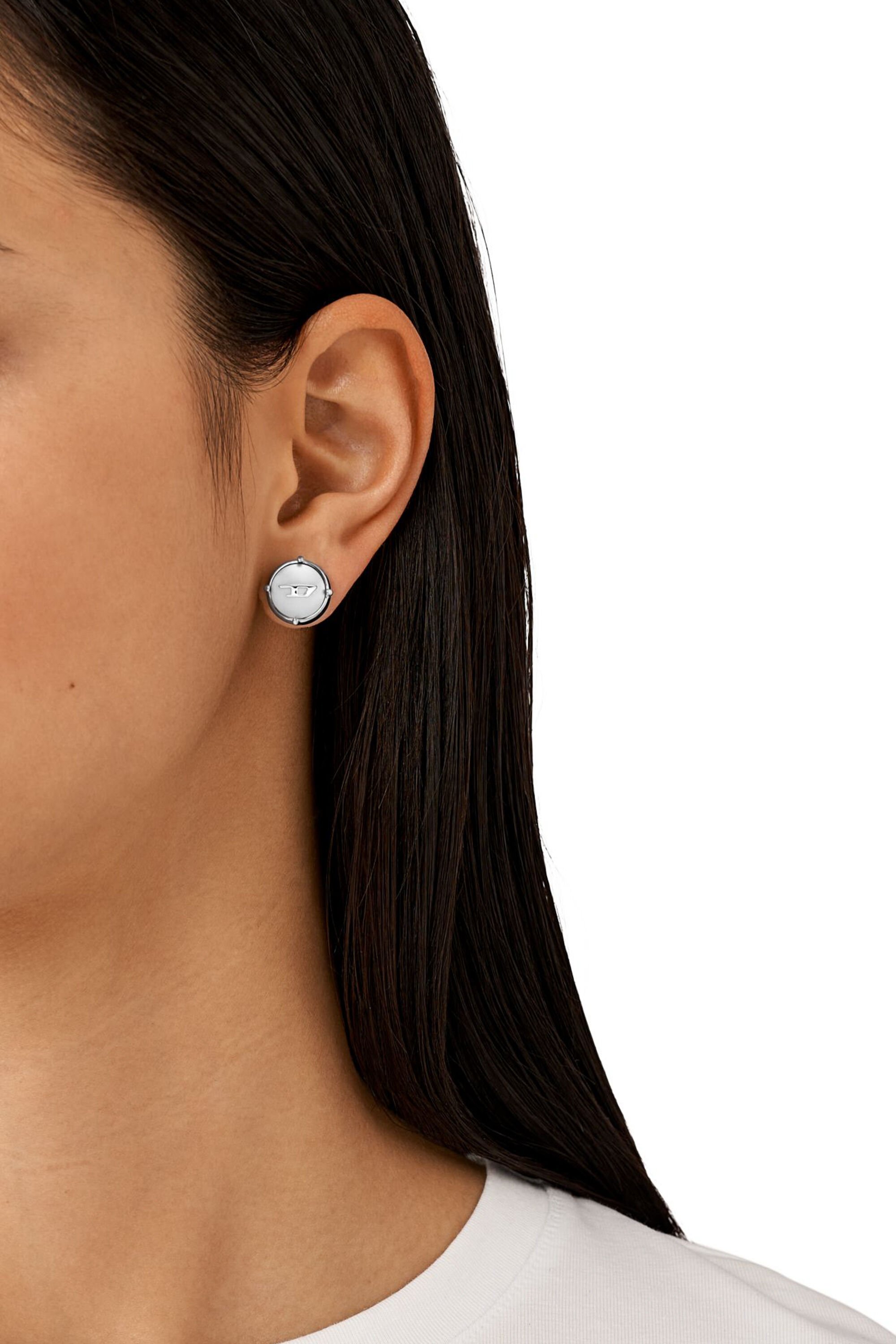 DX1495 ピアス（片耳用）｜シルバー｜ウィメンズ｜DIESEL