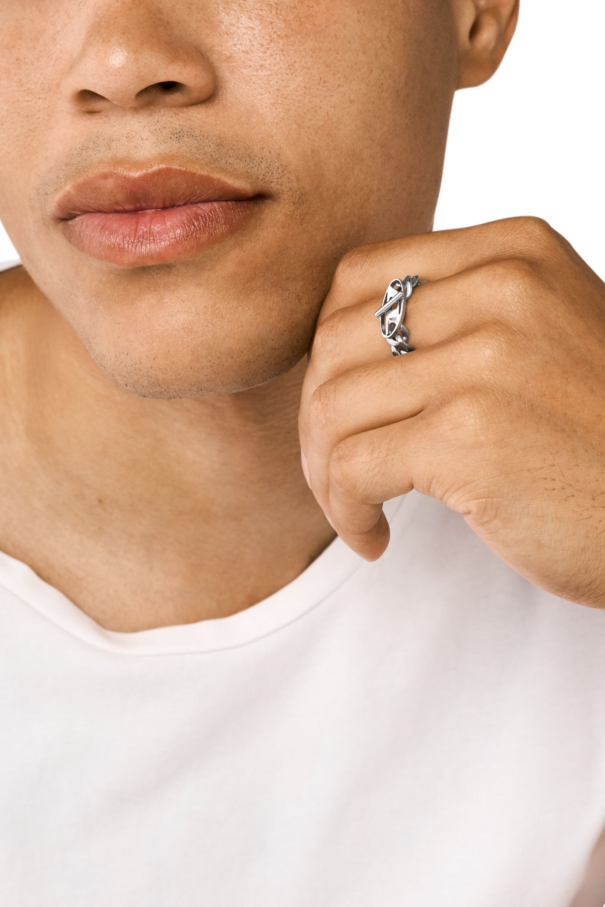 DX1533040 リング｜シルバー｜ウィメンズ｜DIESEL