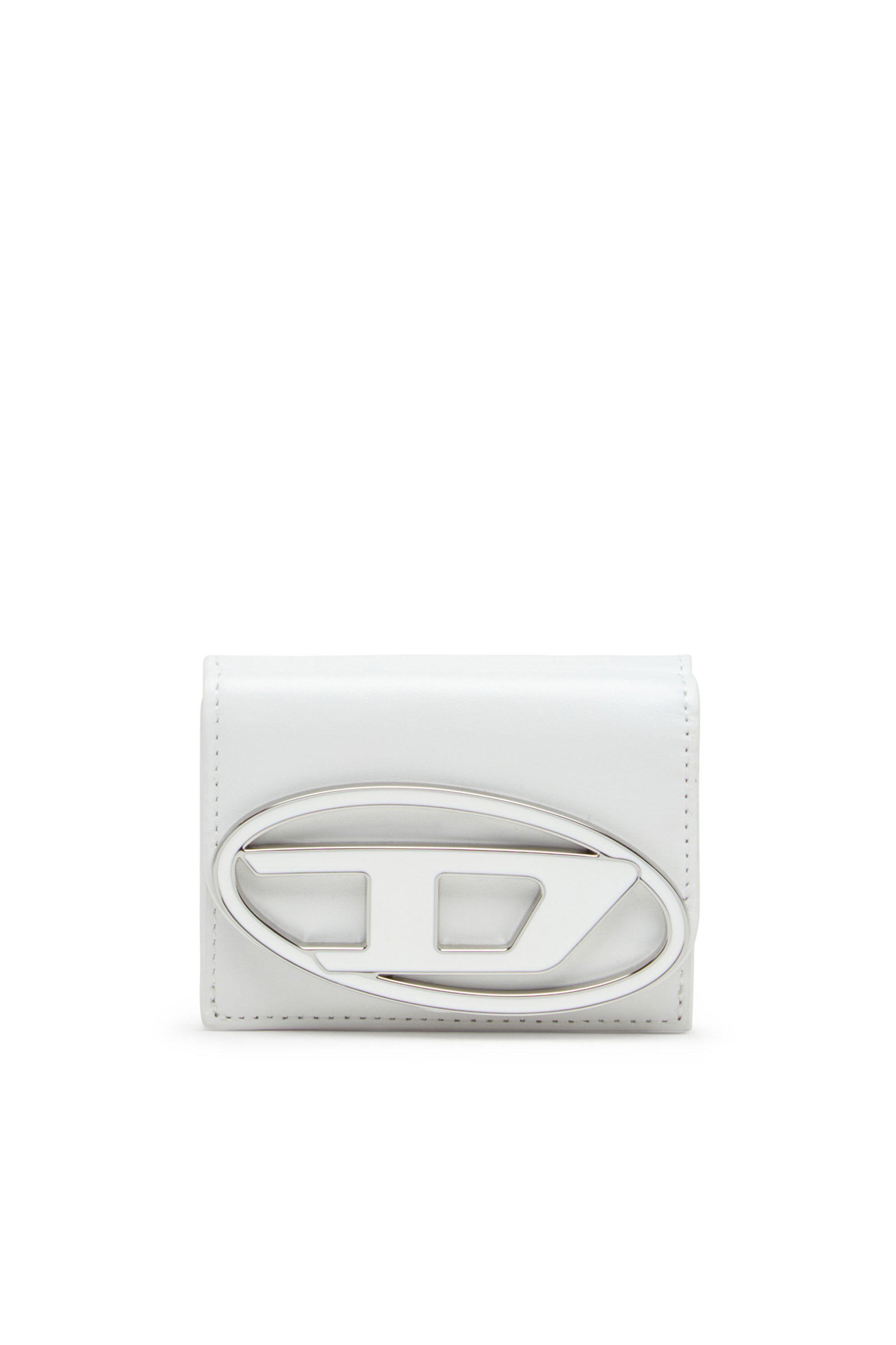 1DR TRI FOLD COIN XS II Tri-fold wallet in leather｜ホワイト