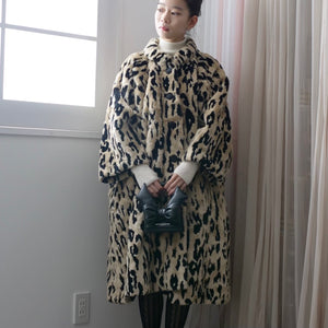 OLD&VINTAGE] BALENCIAGA レオパードエコファーコート – dim at noon