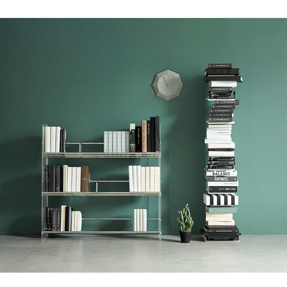 Lumiere/ルミエル クリアブックシェルフ 幅102cm ディノスANAmall店