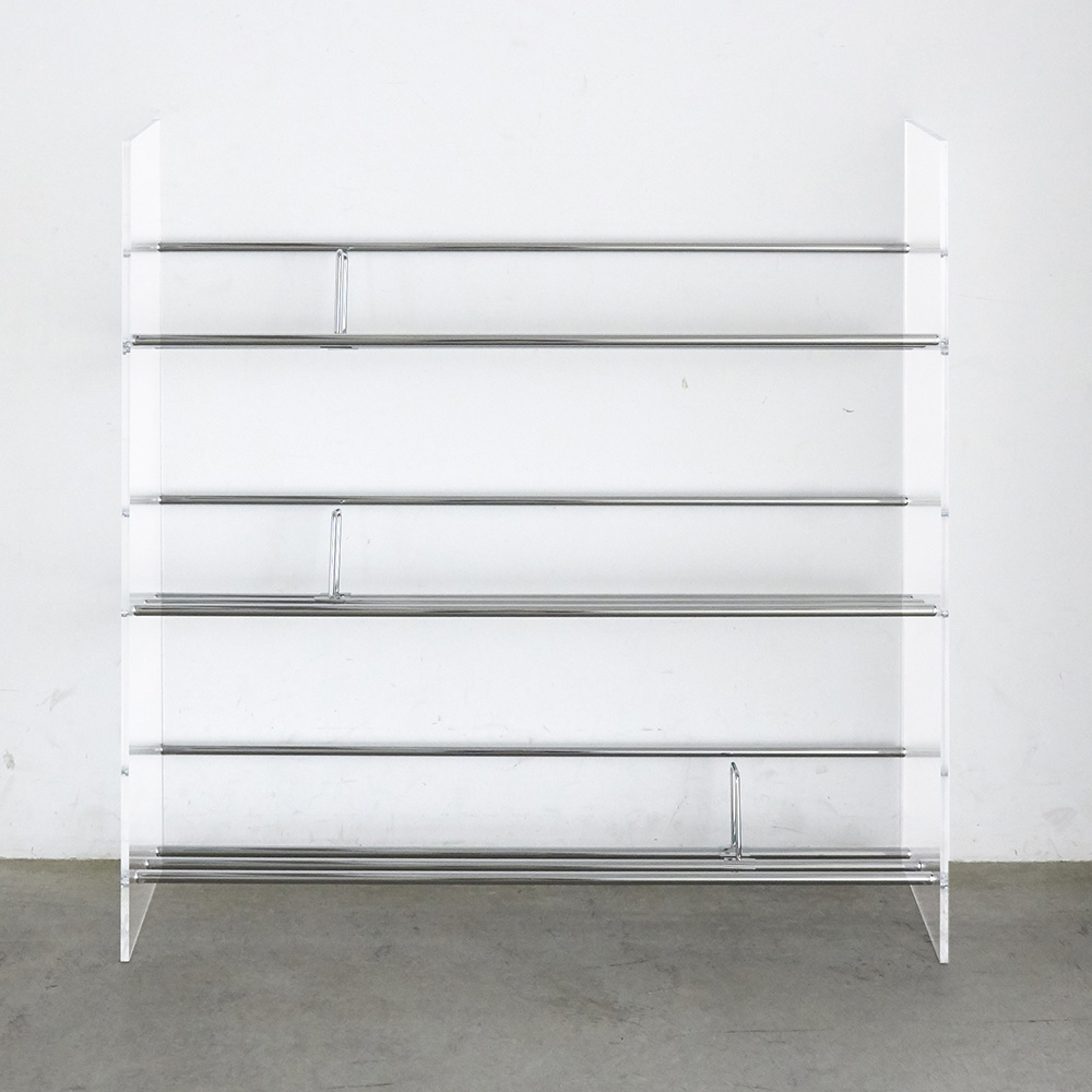 Lumiere/ルミエル クリアブックシェルフ 幅102cm ディノスANAmall店