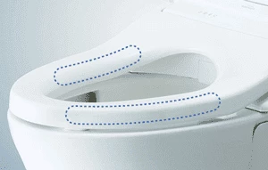 TOTO TCF5534#NW1 ウォシュレットPS 通販|パブリック向け 温水洗浄便座