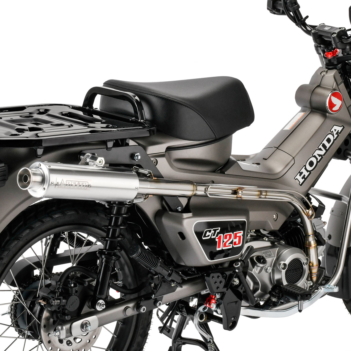 DELTA バレル4-S MINIサイレンサー(CT125用)| Dirtbikeplus (ダート