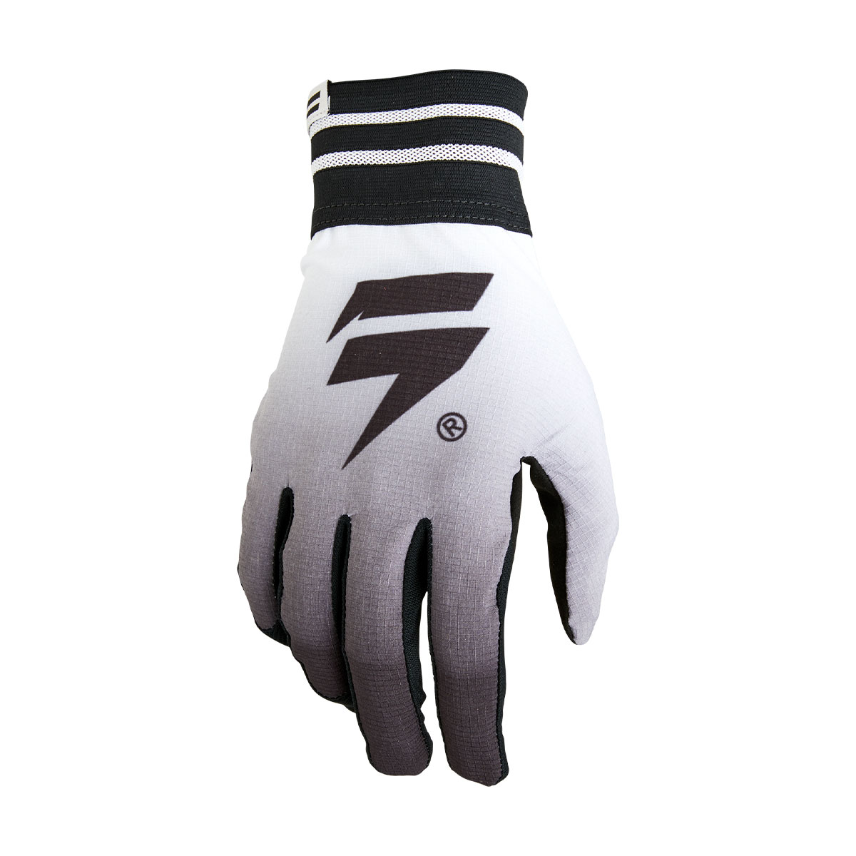 SHIFT ホワイトレーベル グローブ フェード ブラック/ホワイト