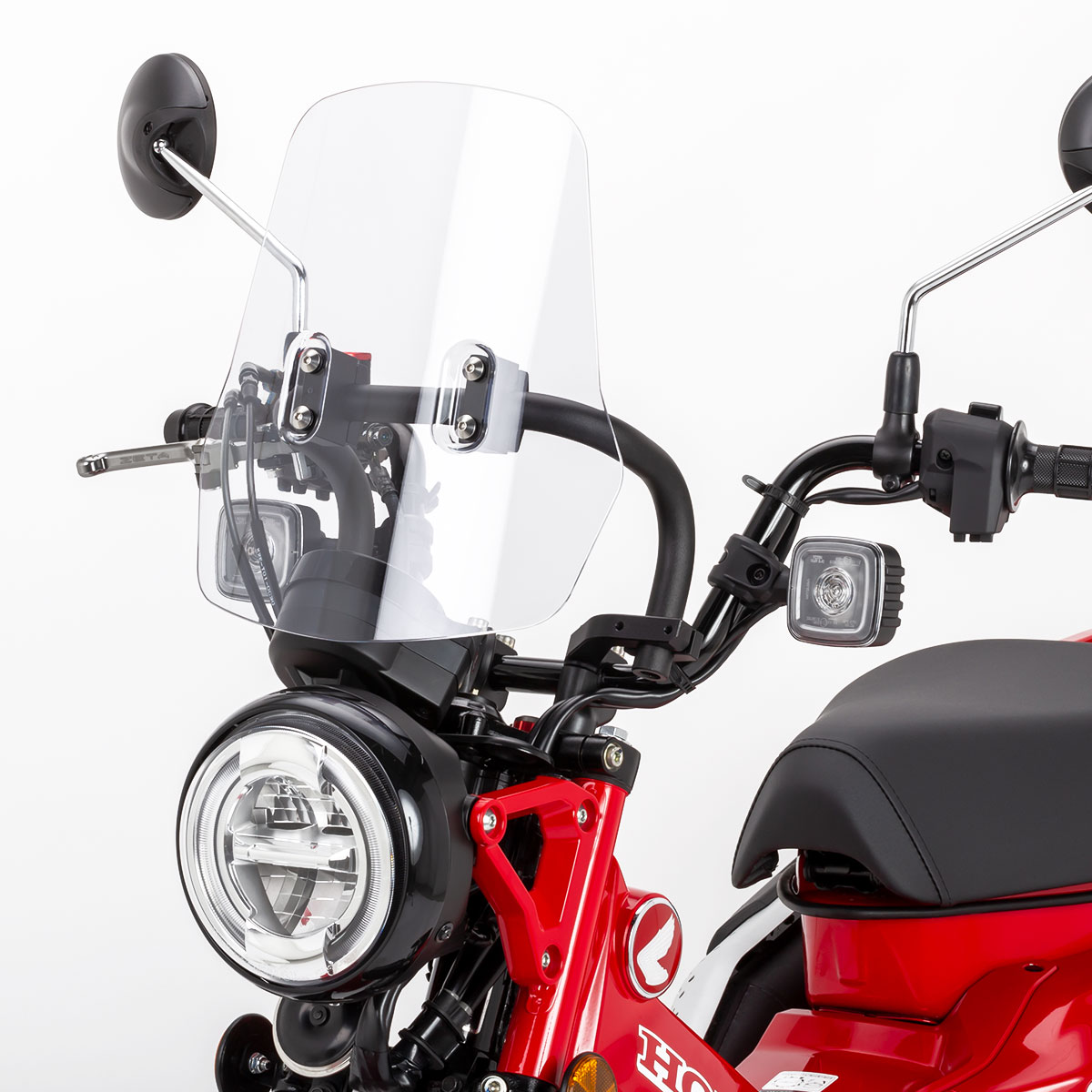 ZETA RACING アドベンチャーウィンドシールド (CT125ハンターカブ用