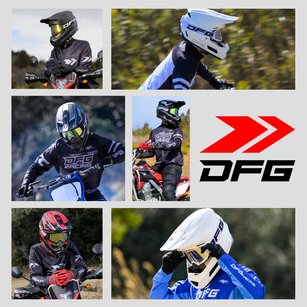 エースヘルメット マットブラック｜ダートフリーク / DIRTFREAK