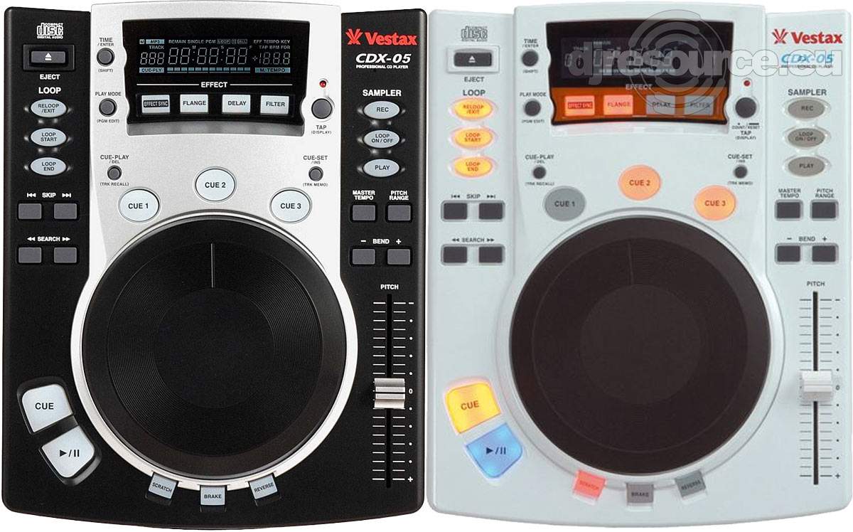 Vestax › CDX-05 › Player Tabletop - Gearbase | DJResource