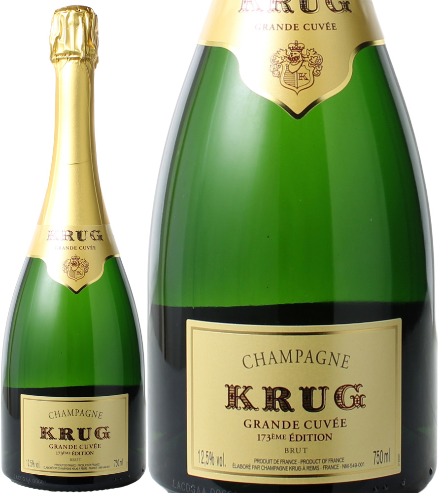クリュッグ グラン・キュヴェ エディション173 正規品 NV 白Krug