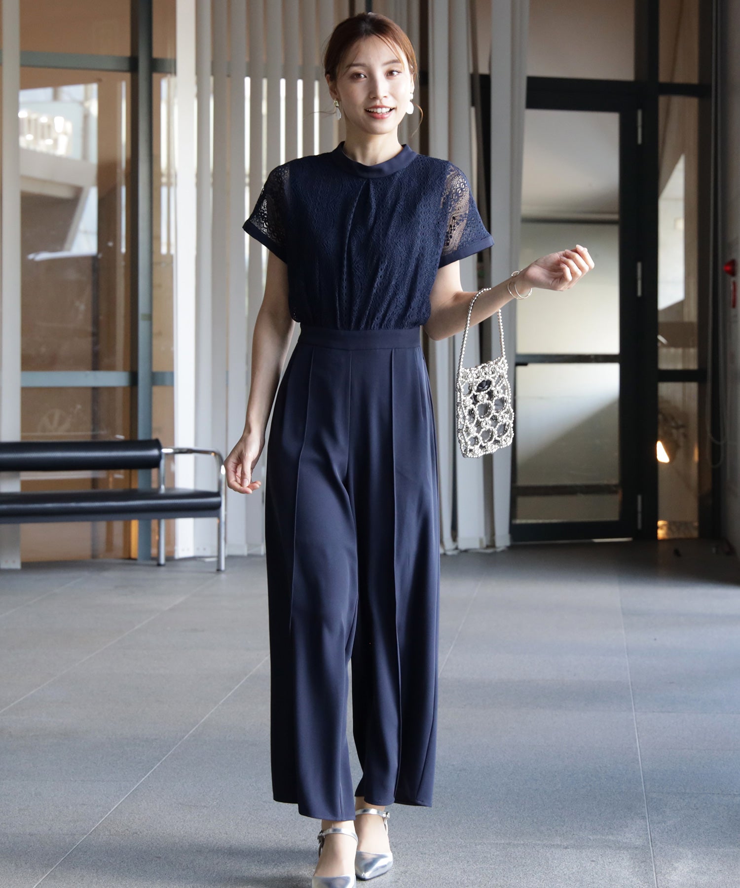 ジャンプスーツ パンツドレス ポケット付き 結婚式dsz0019 – [公式