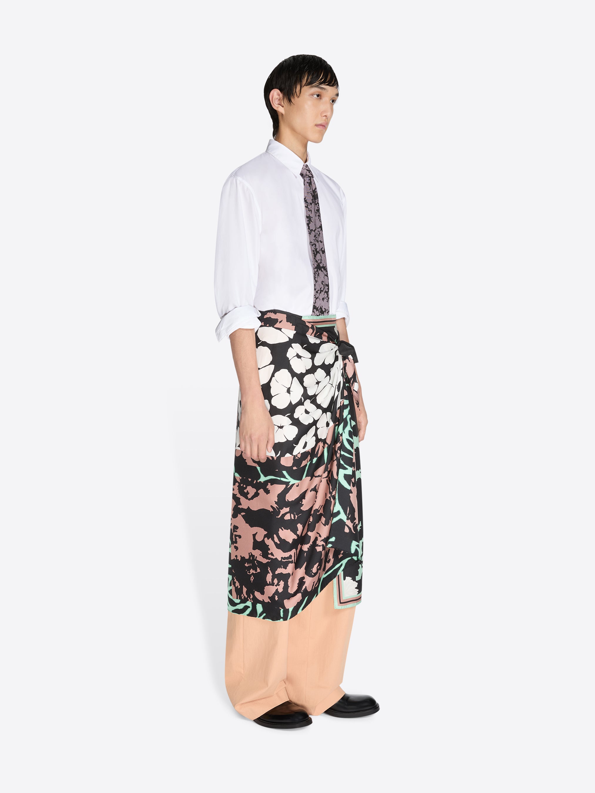 ラップロングスカーフスカート - 春夏 メンズ｜ドリス・ヴァン