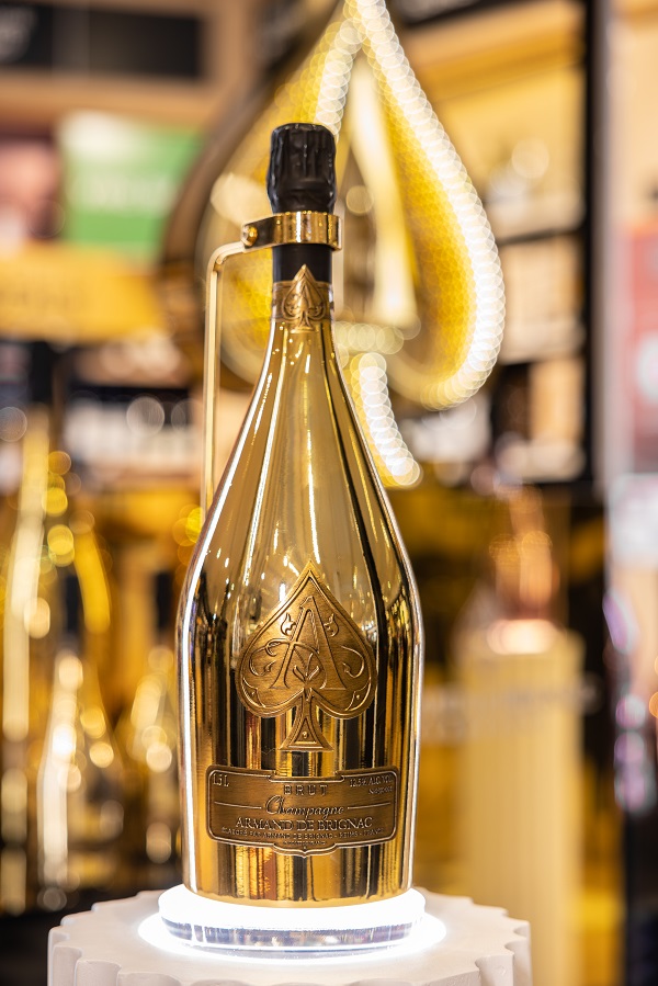 Celebrity favourite Armand de Brignac Champagne makes duty-free