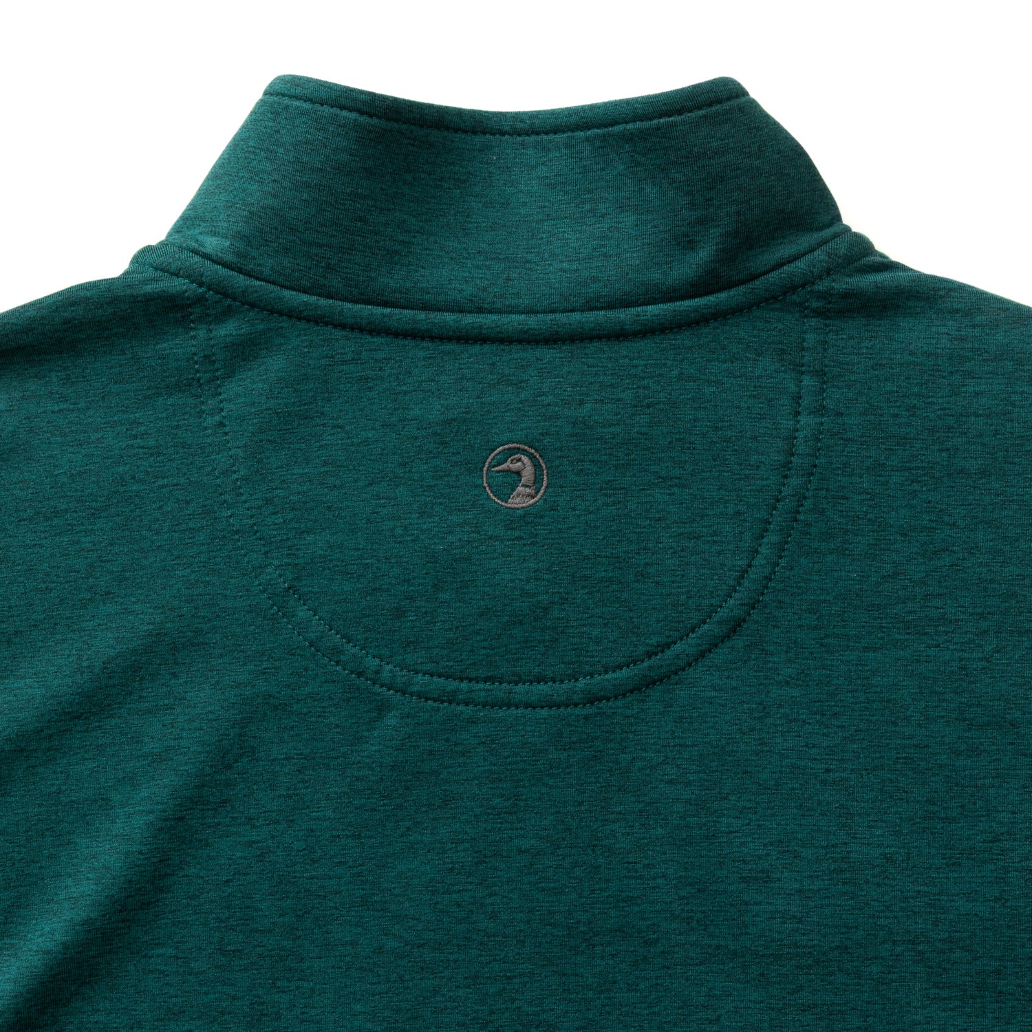 Long Drive Performance 1/4 Zip Pullover - Emerald Green Heather