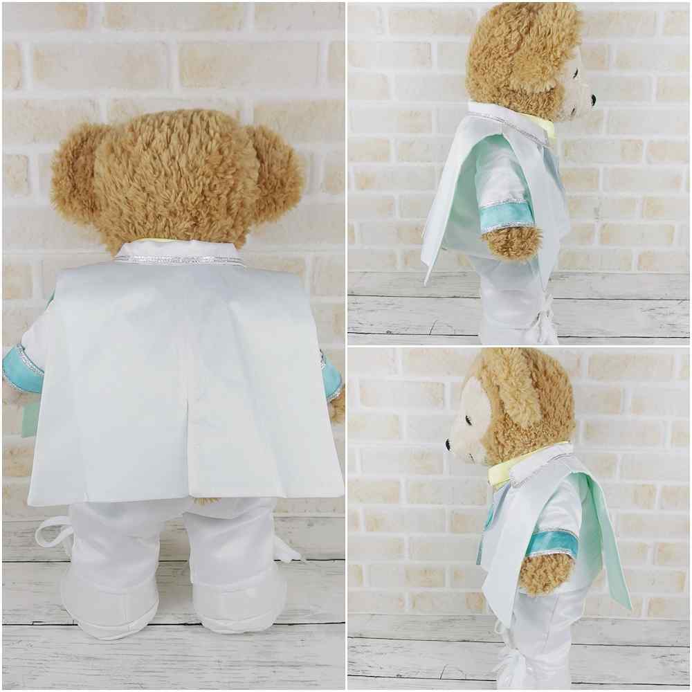 予約受付中】シンプルver. ダッフィー Sサイズ (身長43cm) ピース 白緑