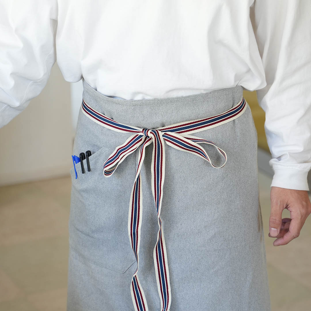 DULTON ONLINE SHOP | GARCON APRON STRIPE/LIGHT GRAY(STRIPE/LIGHT