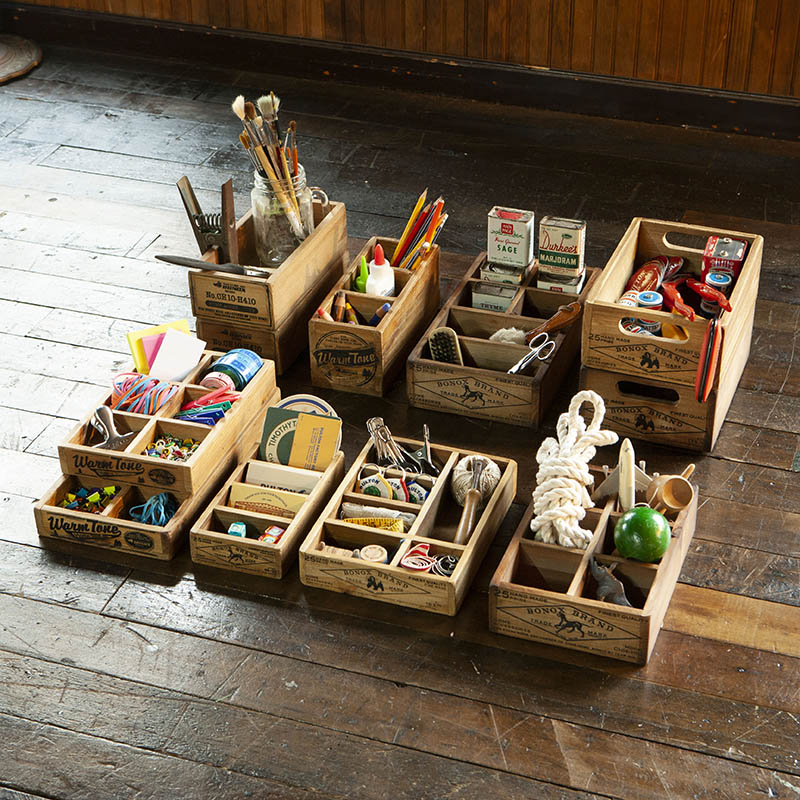 DULTON ONLINE SHOP | WOODEN STOCKER BOX NATURAL: ホーム用品